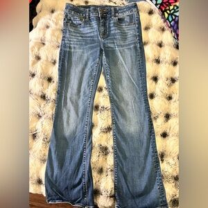 American Eagle Outfitters Blue Flare Jeans